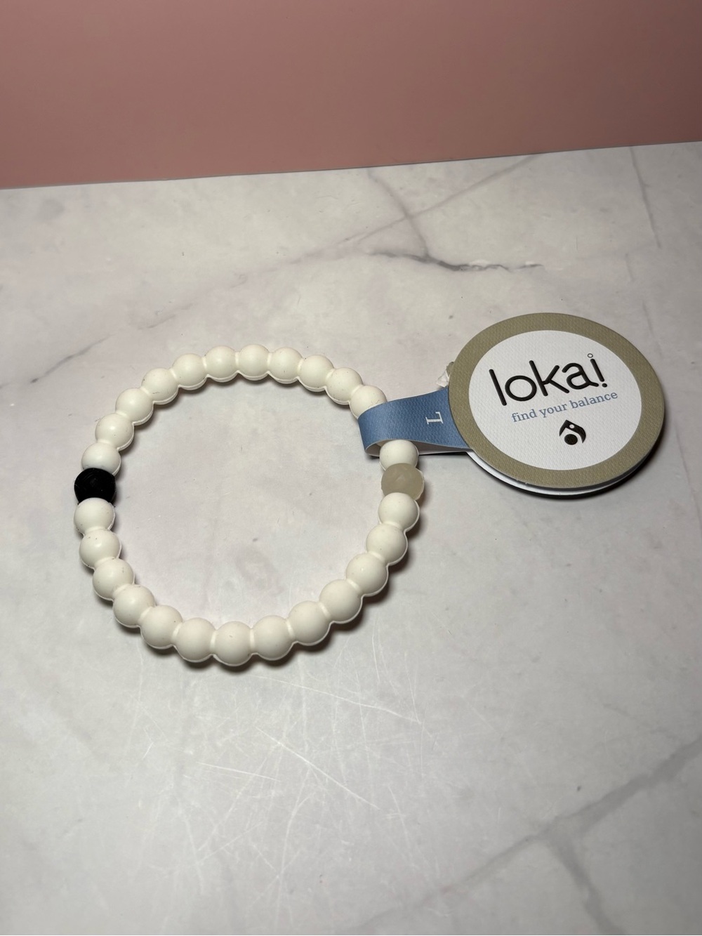 🤍 Lokai White Large Bracelet